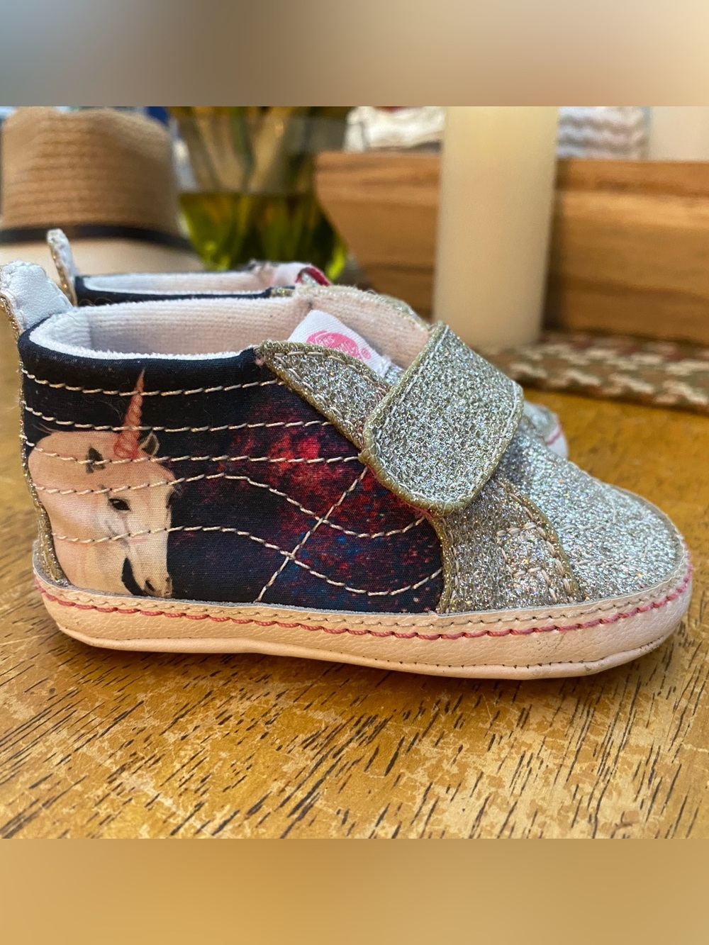 Vans Sk8-Hi Crib shoes…Infant size 4